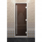 Стеклянная дверь DoorWood «Хамам Престиж Бронза» 210х70 см Стеклянная дверь DoorWood «Хамам Престиж Бронза» 210х70 см
