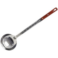 Шумовка для казана большая (25-110 л.) с деревянной ручкой 64 см Шумовка для казана большая (25-110 л.) с деревянной ручкой 64 см