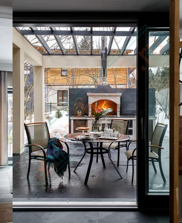 Плитка сланец Black Brushed Brazil 600 x 300 x 10 мм (1,08 м2 / 6 шт)