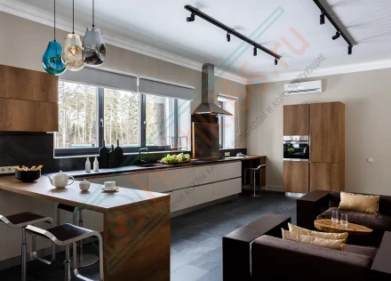 Плитка сланец Black Brushed Brazil 600 x 300 x 10 мм (1,08 м2 / 6 шт)