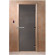 Стеклянная дверь для бани графит 2000х800 (DoorWood) в Нижневартовске