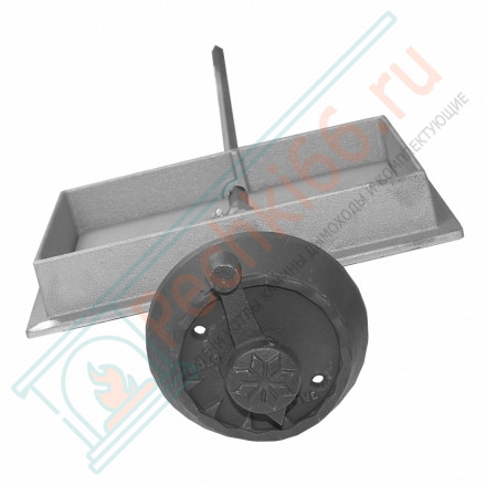 Чугунная задвижка ЗВП-3 поворотная (Рубцовск)