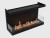 Встраиваемый биокамин Lux Fire Фронтальный 1100 M