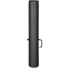 Шибер L=1000, черный d-150 (КПД) Шибер L=1000, черный d-150 (КПД)