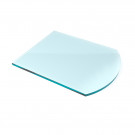 Стекло под печь камин SPK-3 прозрачное 1100х1100х6 мм