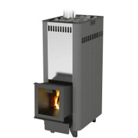 Печь для бани Костёр-ПаРус 24,  дверца со стеклом (Костёр) до 24 м3