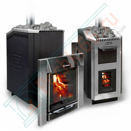 Чугунная банная печь Ermak 30 Люкс (Ермак)