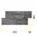Плитка из камня Сланец чёрный 350 x 180 x 10-20 мм (0.378 м2 / 6 шт) в Нижневартовске