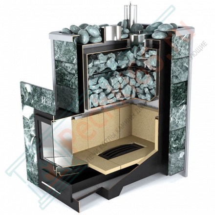 Печь для бани Ялта-35 талькохлорит (ИзиСтим)