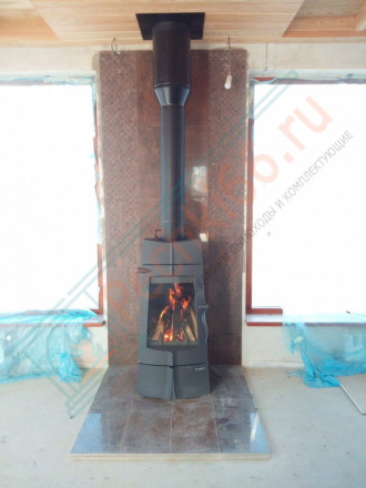 Чугунная печь-камин CHAMANE (INVICTA)