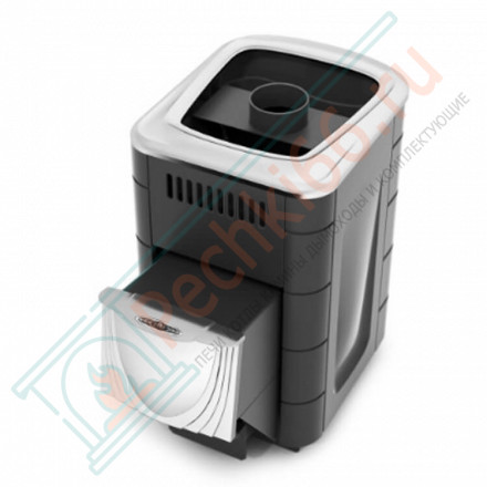 Печь для бани Компакт 2017 Inox ДН антрацит (T.M.F) до 12 м3