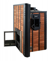 Печь для русской бани № 06МК-16 в кирпичном кожухе (Тройка) до 16м3