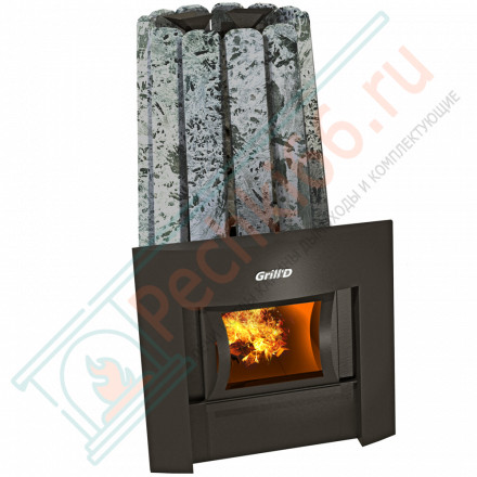 Печь для бани Cometa 180 Vega Window, Stone Pro (Grill’D)