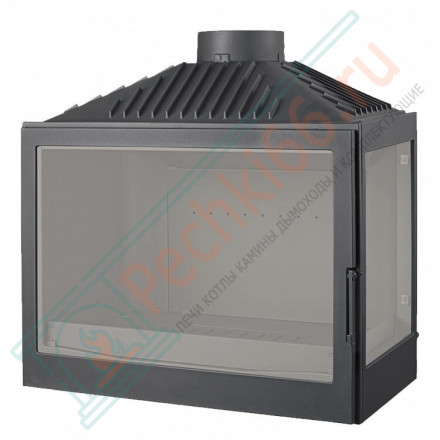 Чугунная топка LCI 007 GFR, стекло справа (Liseo Castiron) 14 кВт