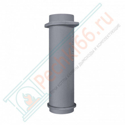 Чугунная НИЖНЯЯ труба для шибера 130/500мм (ТехноЛит)