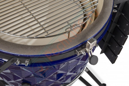 Керамический гриль Diamond Egg XL синий