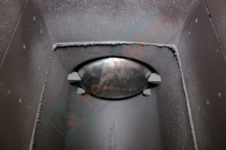 Печь банная Атмосфера XL, жадеит ламель+сетка с газовой горелкой 24 кВт (ProMetall) 26м3