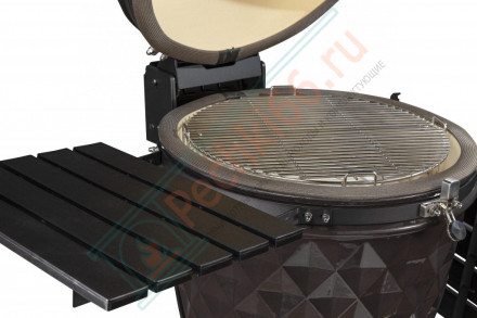 Керамический гриль Diamond Egg XL серый