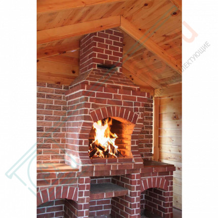 Плитка угловая Старый Замок Макси, шт. (Терракот)