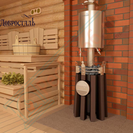 Банная печь Августа стронг (Добросталь)