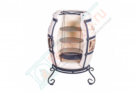 Этажерка двухъярусная, диаметр 280 мм (ТехноКерамика)