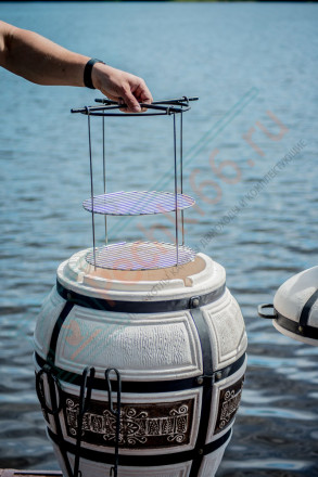 Этажерка двухъярусная, диаметр 280 мм (ТехноКерамика)