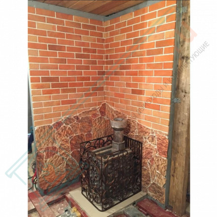 Плитка угловая Старый Замок Мини угловая, шт. (Терракот)