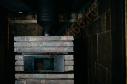 Дровяная банная печь Grill'D Shaman Long (2 каменки)