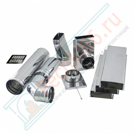 Приточная вентиляция для печи КуБасту Maxi (Сталь-Мастер)