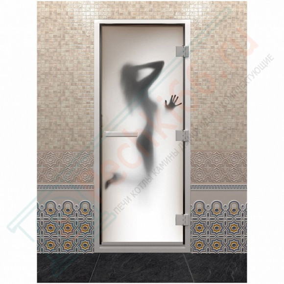 Стеклянная дверь DoorWood «Хамам фотопечать» 200х80 (по коробке) в Нижневартовске