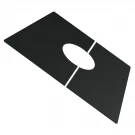 Фланец наклонный разрезной 33/45º 780х1040 VBR (AISI-439/0,5) d-180/280 (Вулкан)