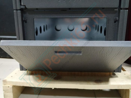 Чугунная печь-камин Laguna, красная (Plamen)