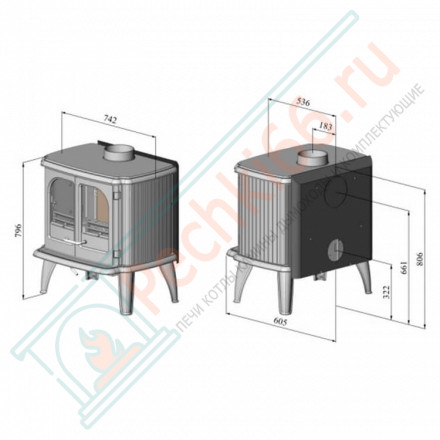 Печь-камин Morsø 3640 (Morso)
