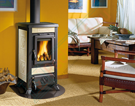 Печь-камин Fulvia Liberty pergamena (La Nordica)