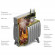 Отопительная печь Огонь-батарея 5 Лайт, антрацит (T.M.F) до 100 м3 в Нижневартовске