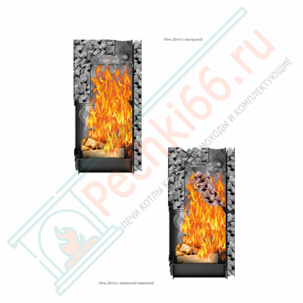 Дровяная банная печь Zorro Short (Grill’D)