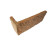 Плитка угловая Шамот Мини, шт. (Терракот)