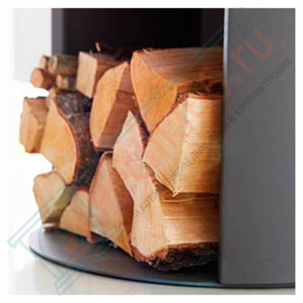 Печь-камин 556:3 Style, верх талькомагнезит, цвет черный (Contura)