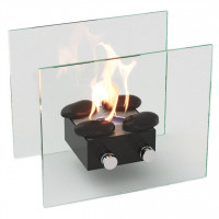 Биокамин Лондон S, чёрный (LuxFire)