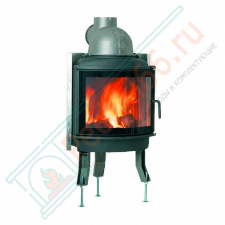 Чугунная топка NI-22 панорама (Nordpies)