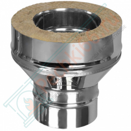 Переход конус моно-термо V50R (AISI-321/0,8-AISI-304/0,5) d-160/260 (Вулкан-Cerablanket)