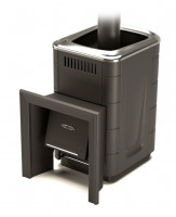 Печь для бани газодровяная Оранж Блю Carbon антрацит (T.M.F) до 18 м3 Печь для бани газодровяная Оранж Блю Carbon антрацит (T.M.F) до 18 м3