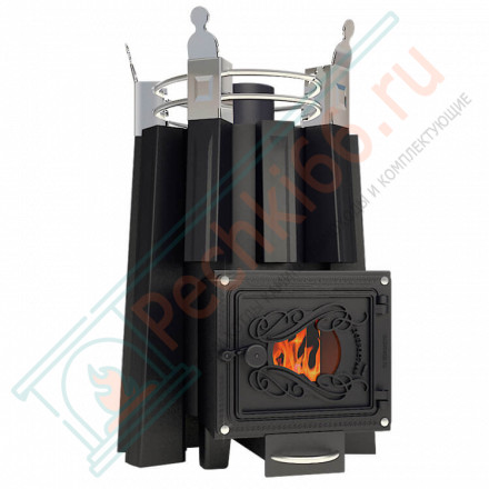 Банная печь Фредерика стронг со стеклом (Добросталь)