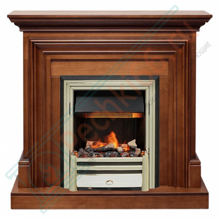 Электрический Каминокомплект Bradford - Орех с очагом Cavendish