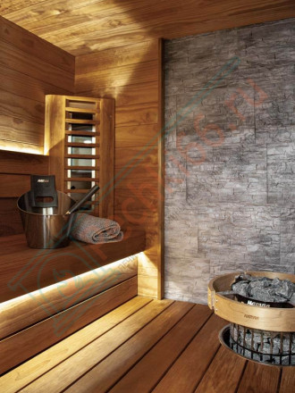 Электрическая печь Cilindro PC90XE Black Steel (Harvia)