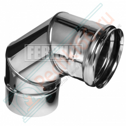 Колено 90° (НЕРЖ-430/0,5) d-150 (Ferrum GS)
