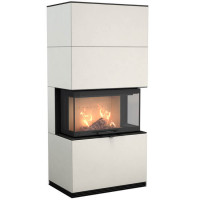 Печь-камин i51A артстоун белый (Contura)