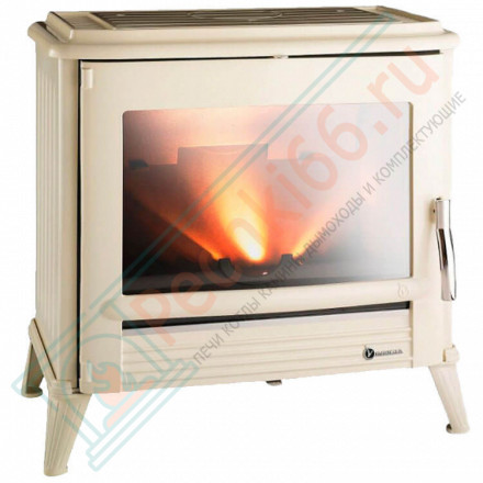 Печь-камин LE MODENA эмаль слоновая кость (INVICTA)