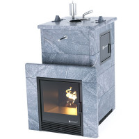 Печь для бани Сочи-М2 в талькохлорите (ИзиСтим)