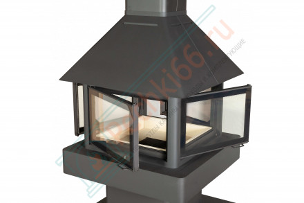 Камин Эклипс островной гигант (ЭкоКамин)